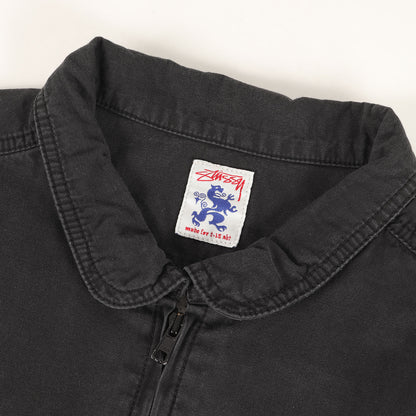 00s ×T19 ウォッシュ加工 コットン ジップ ワークジャケット