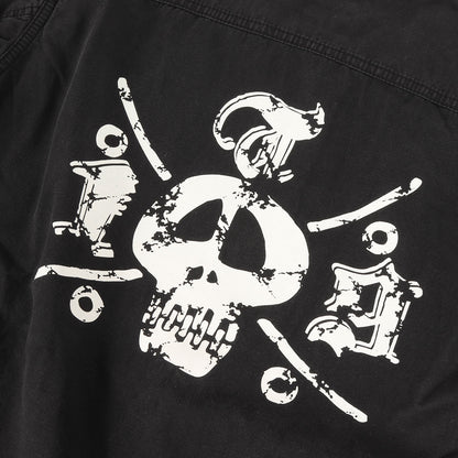 00s ×T19 ウォッシュ加工 コットン ジップ ワークジャケット