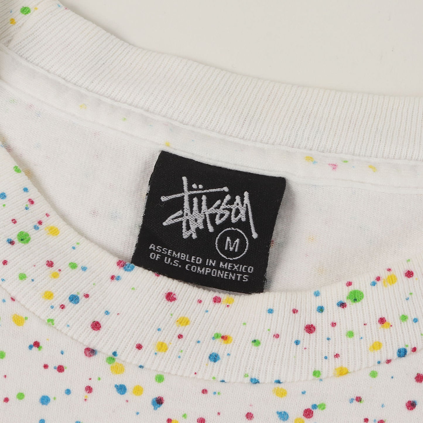 00s ×UNDEFEATED ×HECTIC ドリップ柄 ブランドロゴ Tシャツ