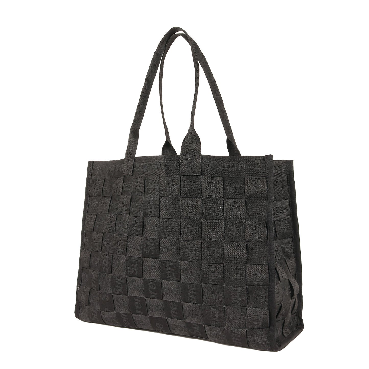 23SS ジャガードロゴ柄 ウーブン ラージ トートバッグ(Woven Large Tote Bag)