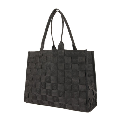 23SS ジャガードロゴ柄 ウーブン ラージ トートバッグ(Woven Large Tote Bag)