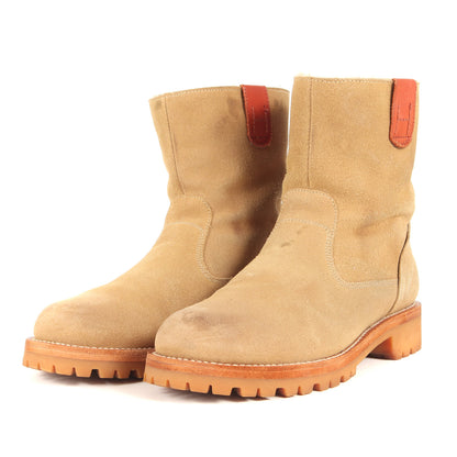 [hobo別注] シープムートン スウェード ペコスブーツ