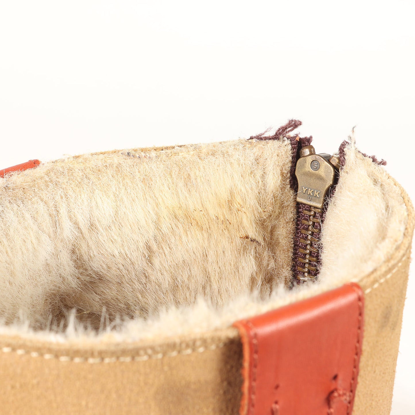 [hobo別注] シープムートン スウェード ペコスブーツ