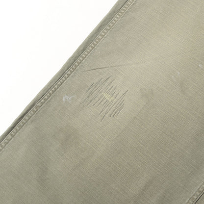 24AW ダメージリペア加工 バックサテン ベイカーパンツ(USED BAKER PANT)