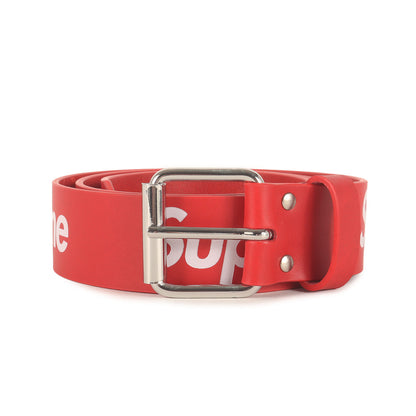 22SS ブランドロゴ カウレザー ベルト(Repeat Leather Belt)