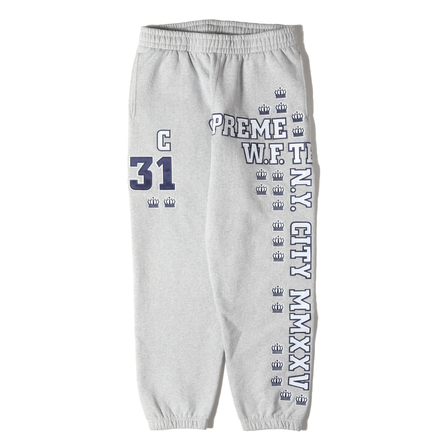 25AW アップリケロゴ スウェットパンツ(League Champs Sweatpant)