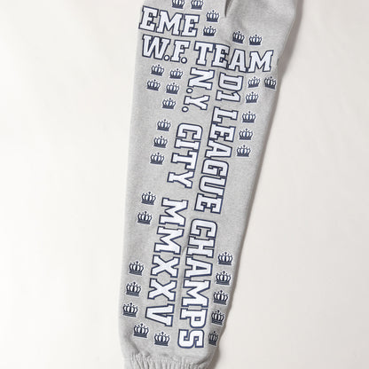 25AW アップリケロゴ スウェットパンツ(League Champs Sweatpant)
