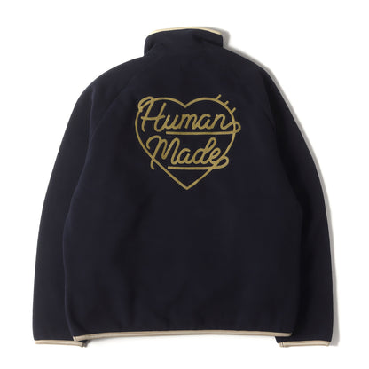 24AW ハートロゴ ハーフジップ プルオーバー フリース