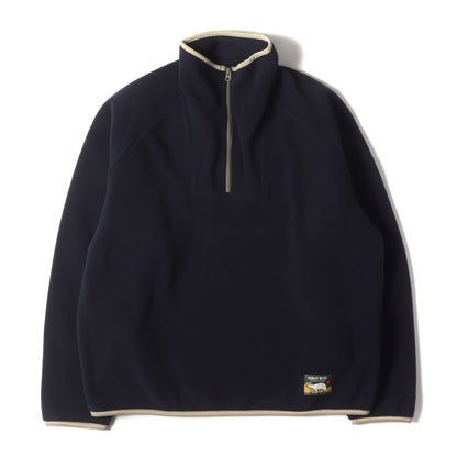 24AW ハートロゴ ハーフジップ プルオーバー フリース