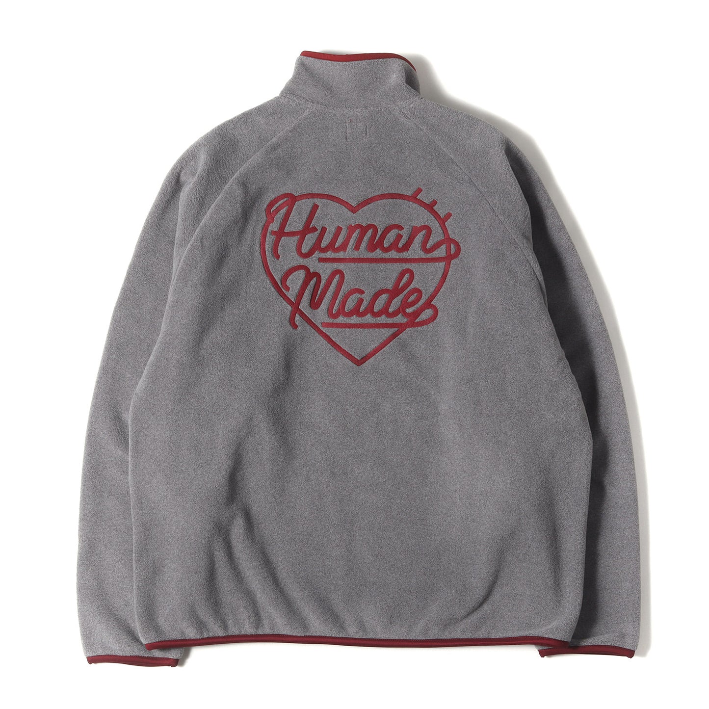 24AW ハートロゴ ハーフジップ プルオーバー フリース