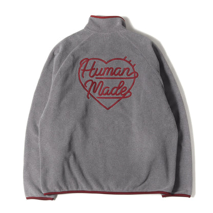 24AW ハートロゴ ハーフジップ プルオーバー フリース