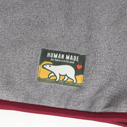 24AW ハートロゴ ハーフジップ プルオーバー フリース