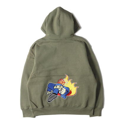 22AW ×Duck Down Records アイコン刺繍 スウェット パーカー(Hooded Sweatshirt)