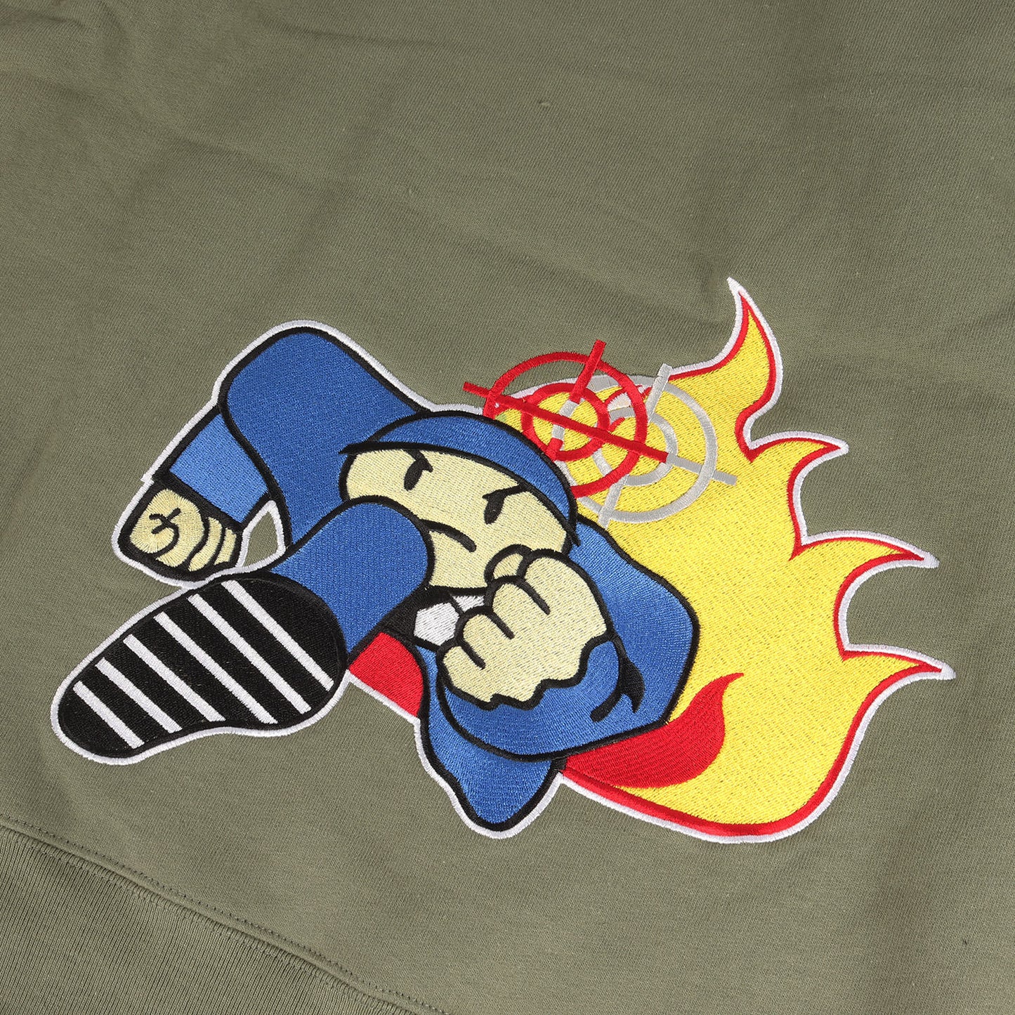 22AW ×Duck Down Records アイコン刺繍 スウェット パーカー(Hooded Sweatshirt)