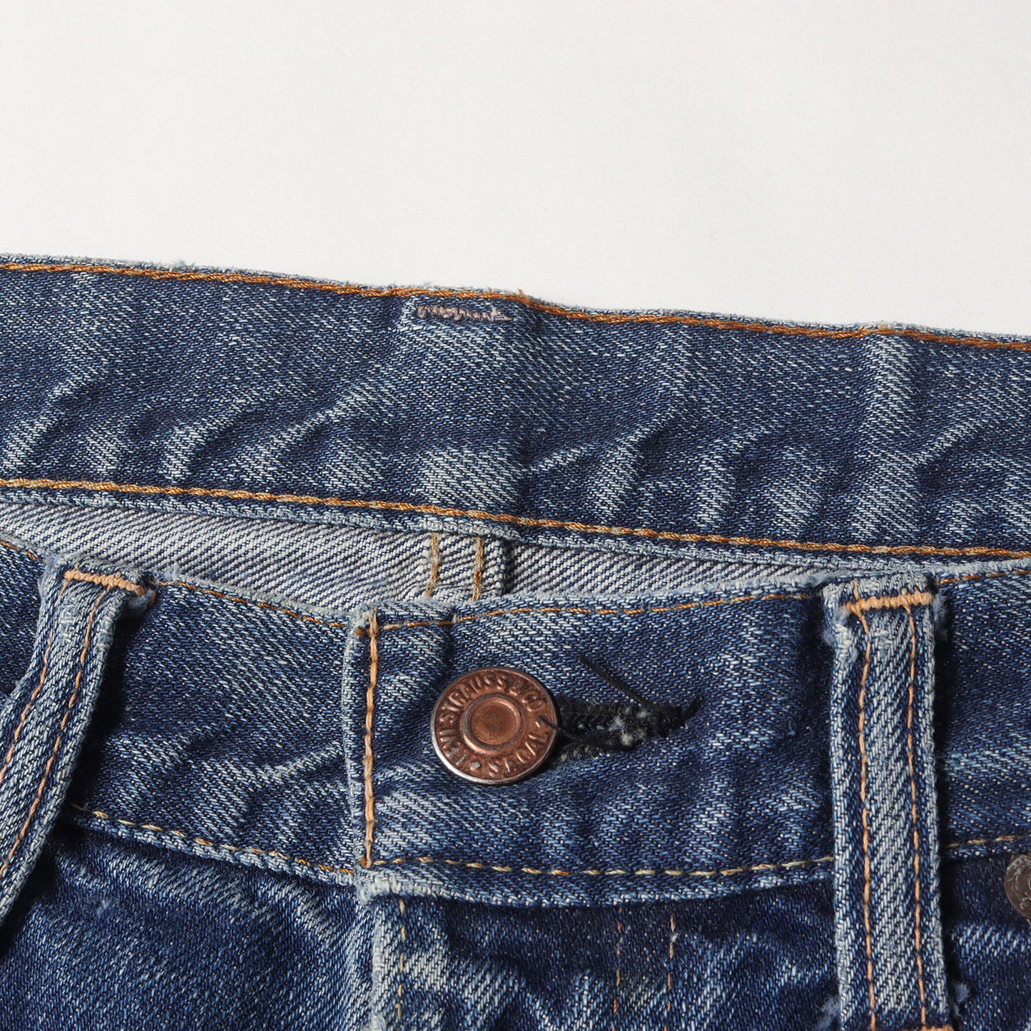 [雰囲気抜群 ビッグサイズ] 60s 505 Big E デニムパンツ / USA製 ボタン裏刻印5