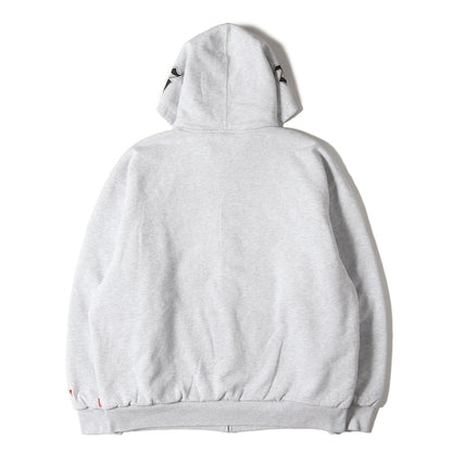 25AW ×Chicago White Sox 裏地チェック ジップ スウェットパーカー(Zip Up Hooded Sweatshirt)