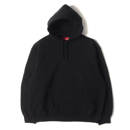 25AW ビッグサテンアップリケ スウェットパーカー(Satin Applique Hooded Sweatshirt)