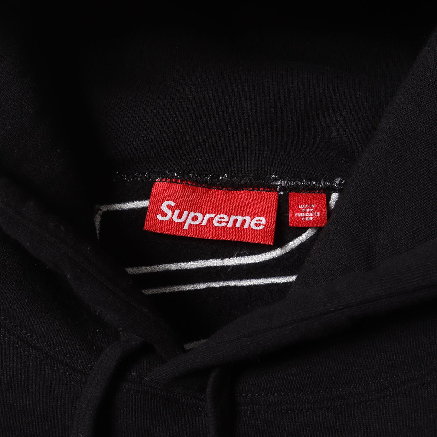 25AW ビッグサテンアップリケ スウェットパーカー(Satin Applique Hooded Sweatshirt)