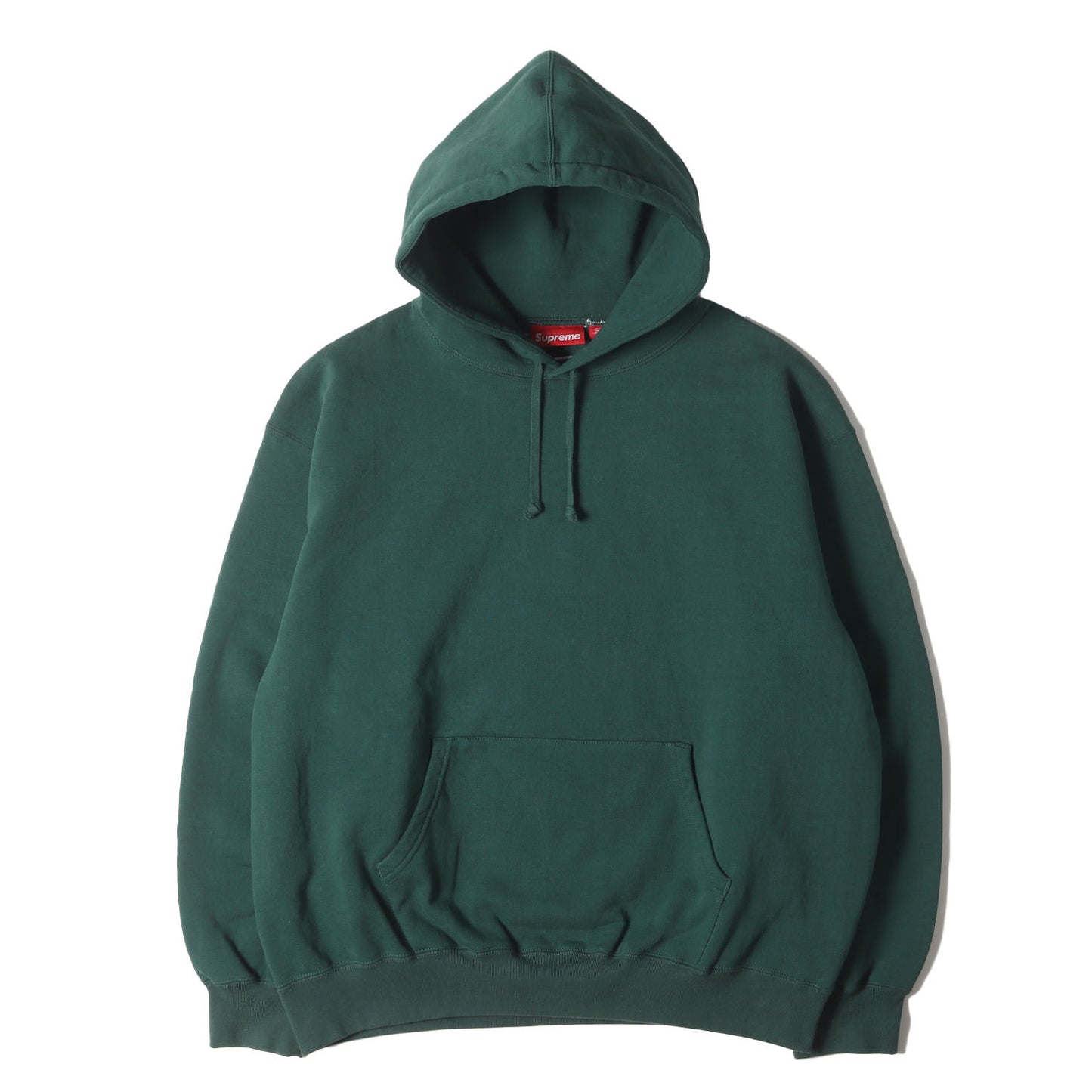 24AW ビッグサテンアップリケ スウェットパーカー(Satin Applique Hooded Sweatshirt)