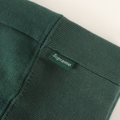 24AW ビッグサテンアップリケ スウェットパーカー(Satin Applique Hooded Sweatshirt)