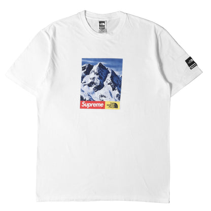 ×THE NORTH FACE 雪山プリント Tシャツ(Mountain Tee)