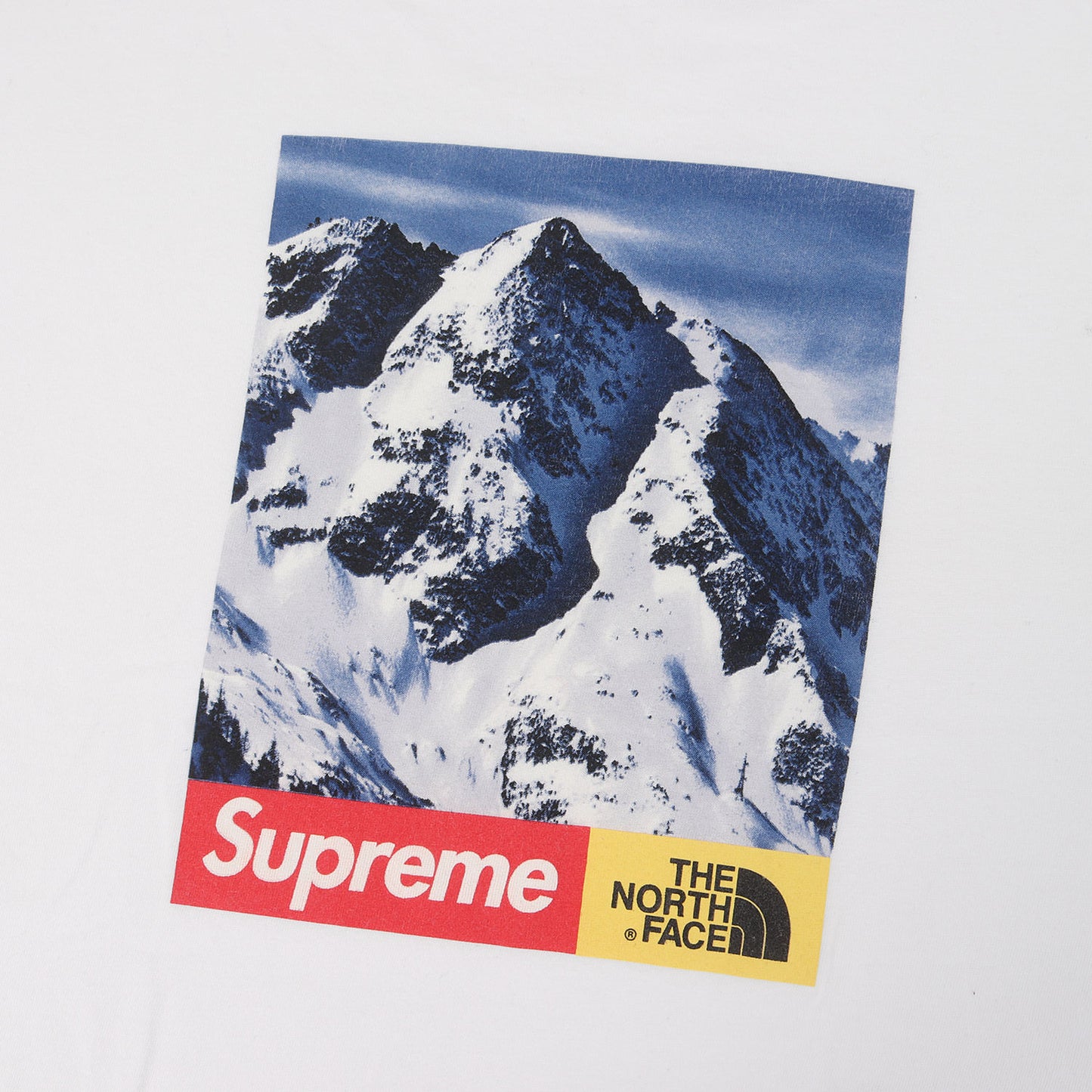 ×THE NORTH FACE 雪山プリント Tシャツ(Mountain Tee)