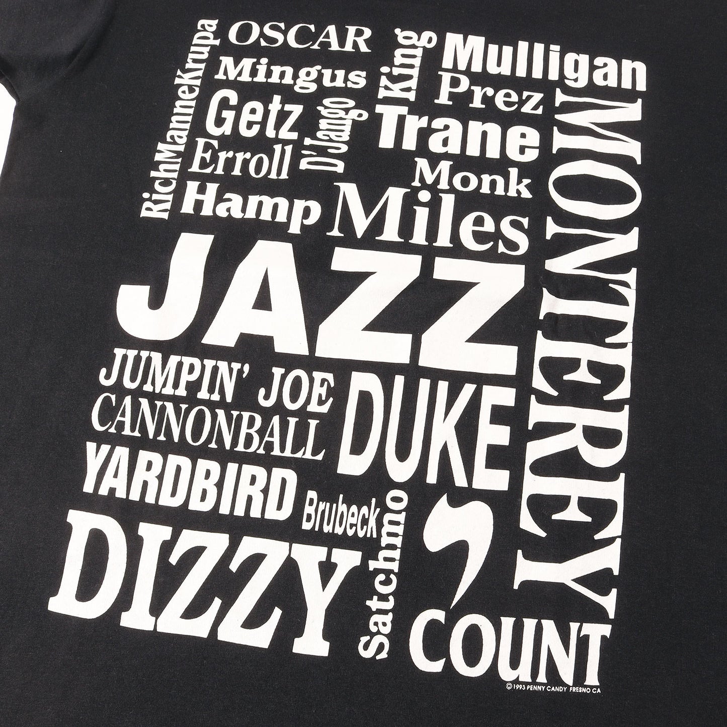 90s Penny Candy ジャズ アーティストロゴ Tシャツ / USA製 JERZEES