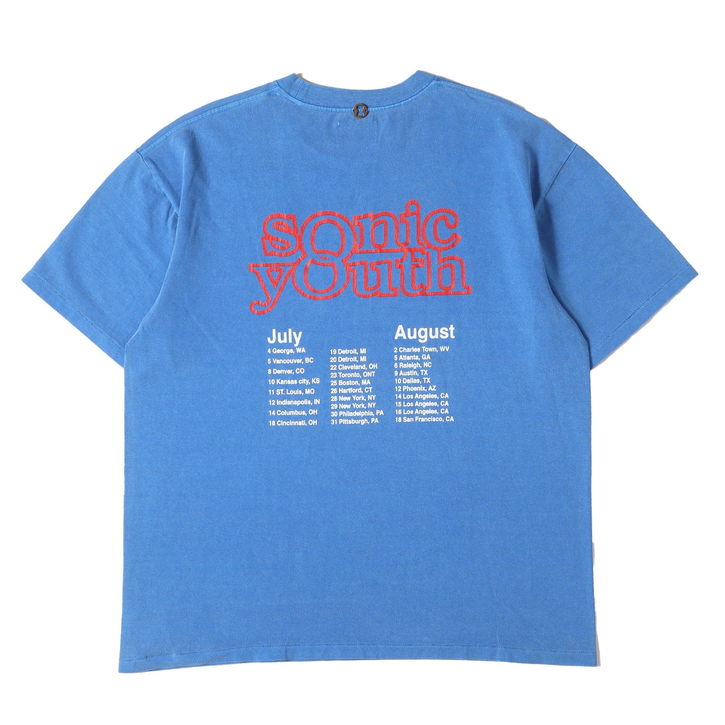 ×Sonic Youth ウォッシング・マシーン アルバムアート Tシャツ(WASHING MACHINE TEE)