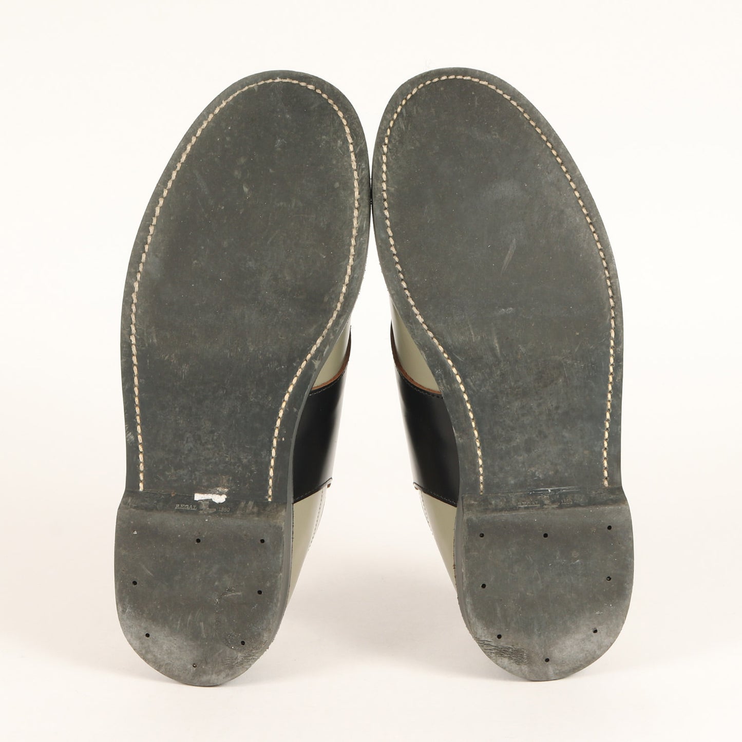 レザー サドルシューズ (Saddle Shoes)