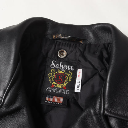 [USA製 613UST] ワンスター トール レザー ダブル ライダースジャケット (ONESTAR TALL)