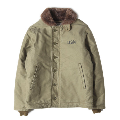 [限定販売 タイトモデル] U.S.NAVY N-1 デッキジャケット (N-1 DECK JACKET TIGHT MODEL)