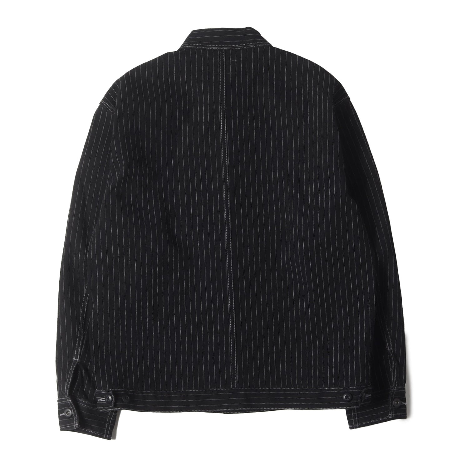 [人気モデル] ストライプ デニム ワークジャケット (OLD HICKORY DENIM JACKET)