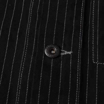 [人気モデル] ストライプ デニム ワークジャケット (OLD HICKORY DENIM JACKET)