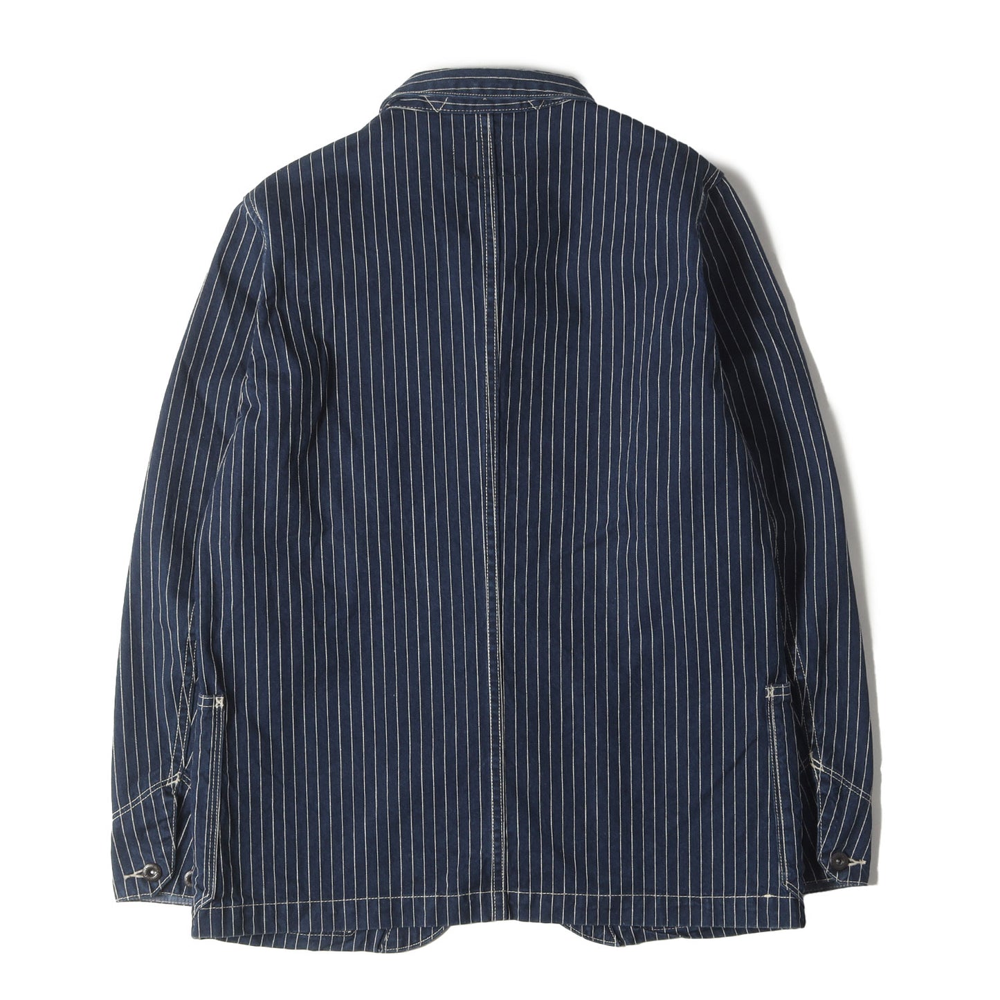 [直営店限定] ストライプ デニム カバーオール (OLD HICKORY WORK JACKET)