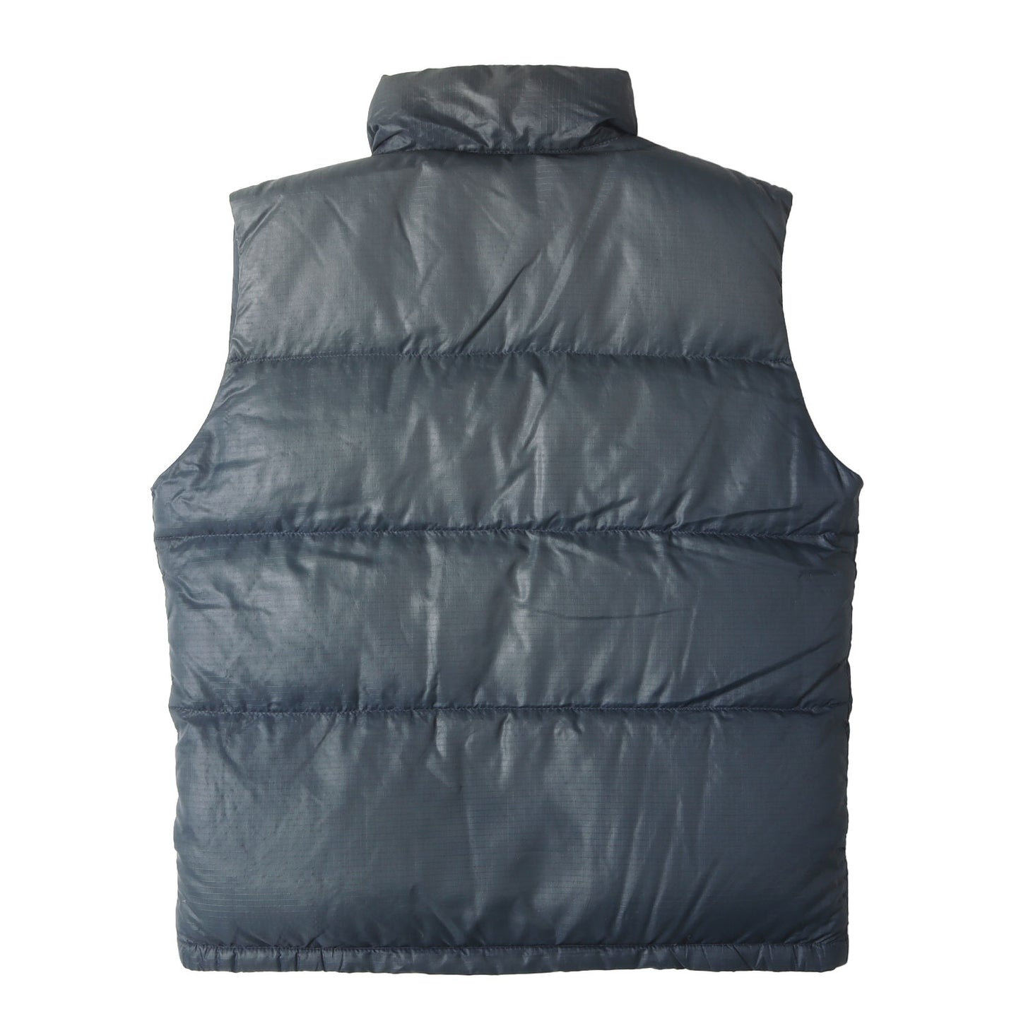 [雰囲気抜群] 80s 茶タグ リップストップ ナイロン ダウンベスト USA製