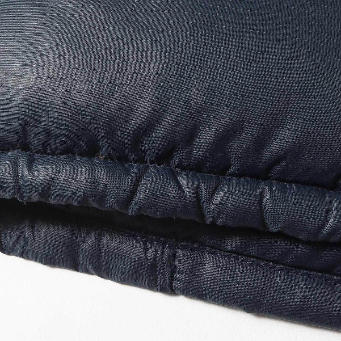 [雰囲気抜群] 80s 茶タグ リップストップ ナイロン ダウンベスト USA製