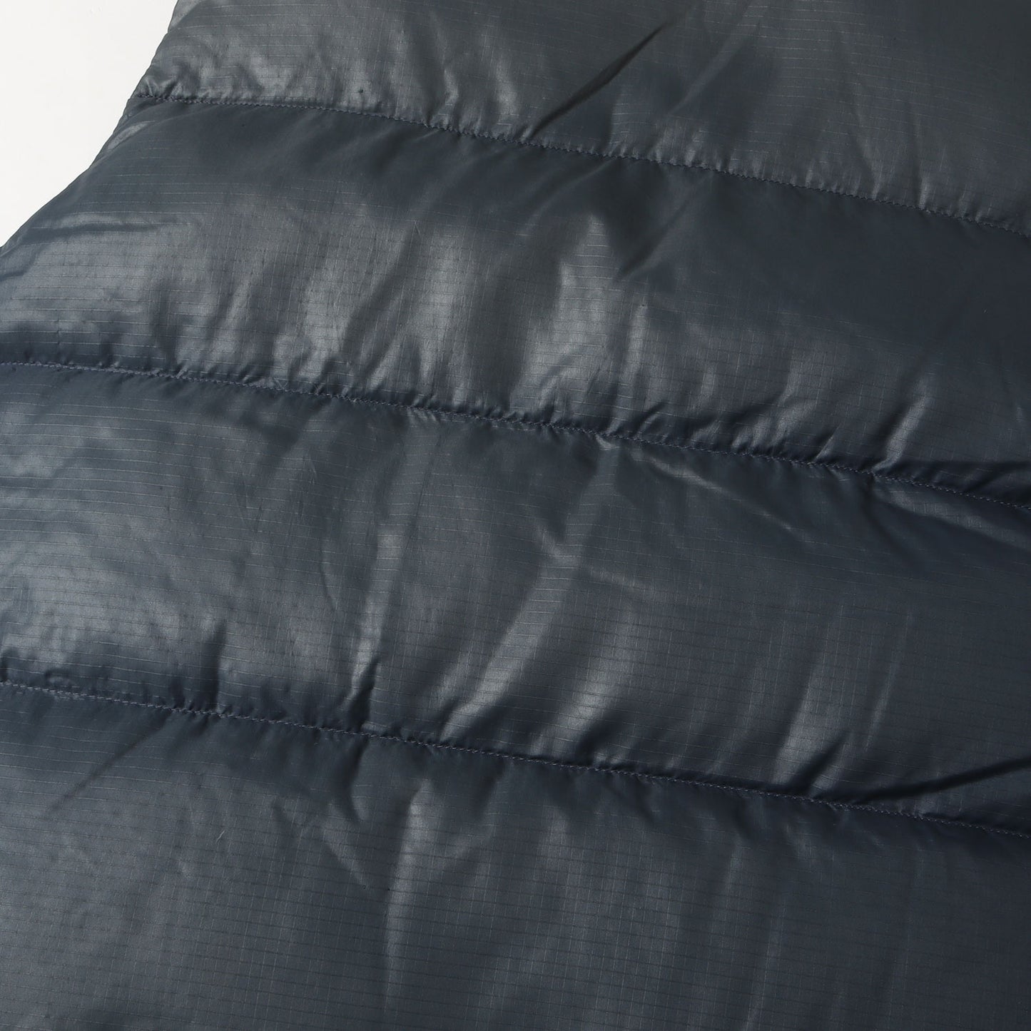 [雰囲気抜群] 80s 茶タグ リップストップ ナイロン ダウンベスト USA製