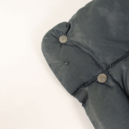 [雰囲気抜群] 80s 茶タグ リップストップ ナイロン ダウンベスト USA製