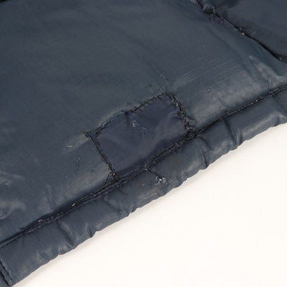 [雰囲気抜群] 80s 茶タグ リップストップ ナイロン ダウンベスト USA製