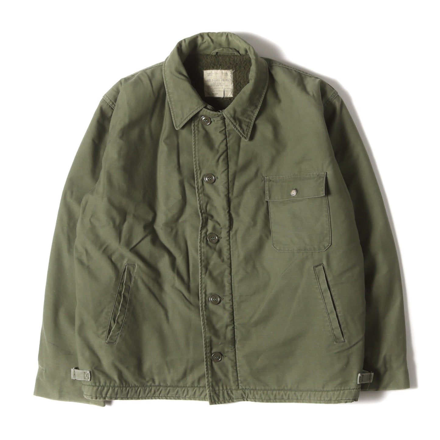 [グッドコンディション] 70s 米軍実物 U.S.NAVY A-2 デッキ ジャケット