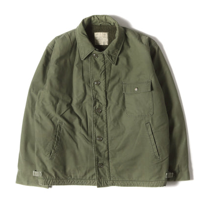 [グッドコンディション] 70s 米軍実物 U.S.NAVY A-2 デッキ ジャケット