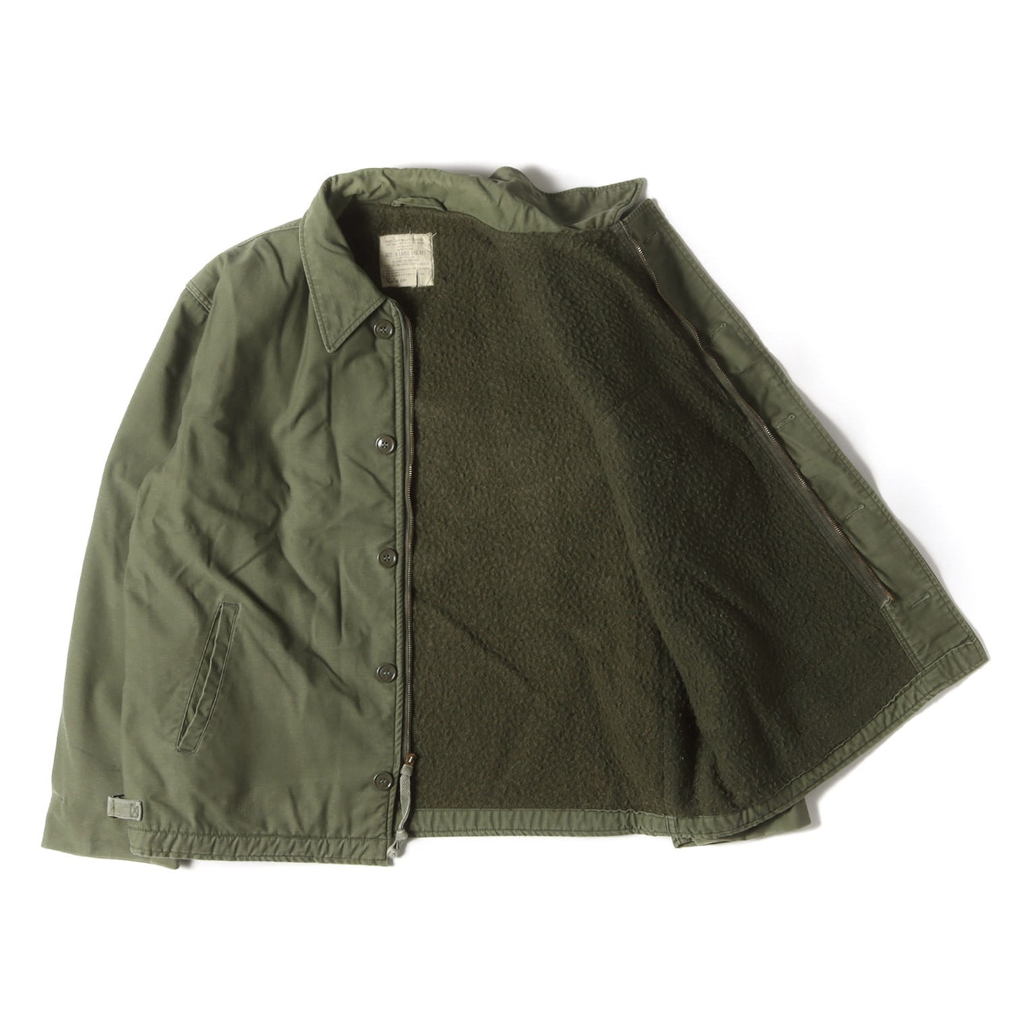 [グッドコンディション] 70s 米軍実物 U.S.NAVY A-2 デッキ ジャケット