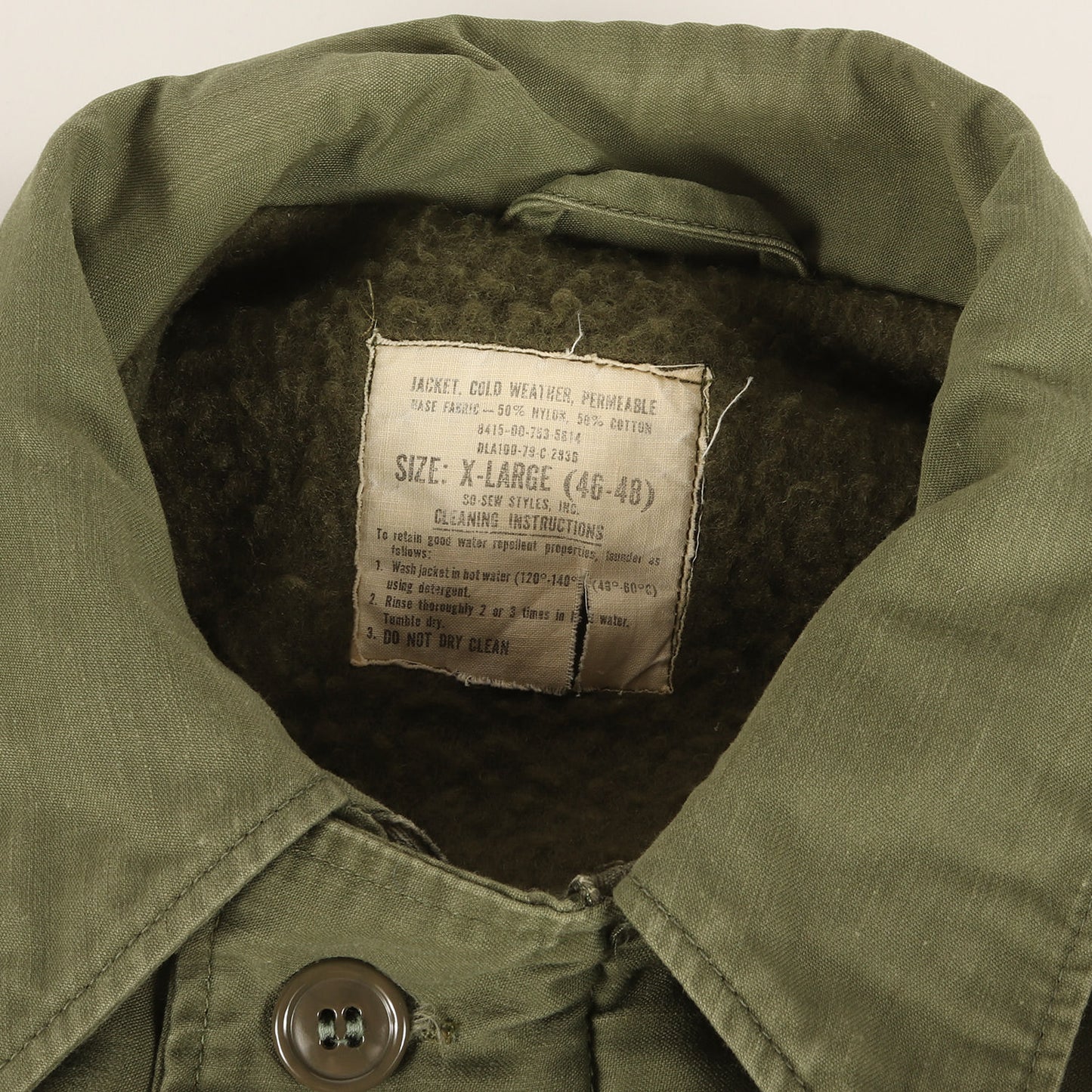 [グッドコンディション] 70s 米軍実物 U.S.NAVY A-2 デッキ ジャケット