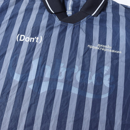 24SS ストライプ オーバーサイズ ゲームシャツ(STRIPE FOOTBALL GAME SHIRT S/S)