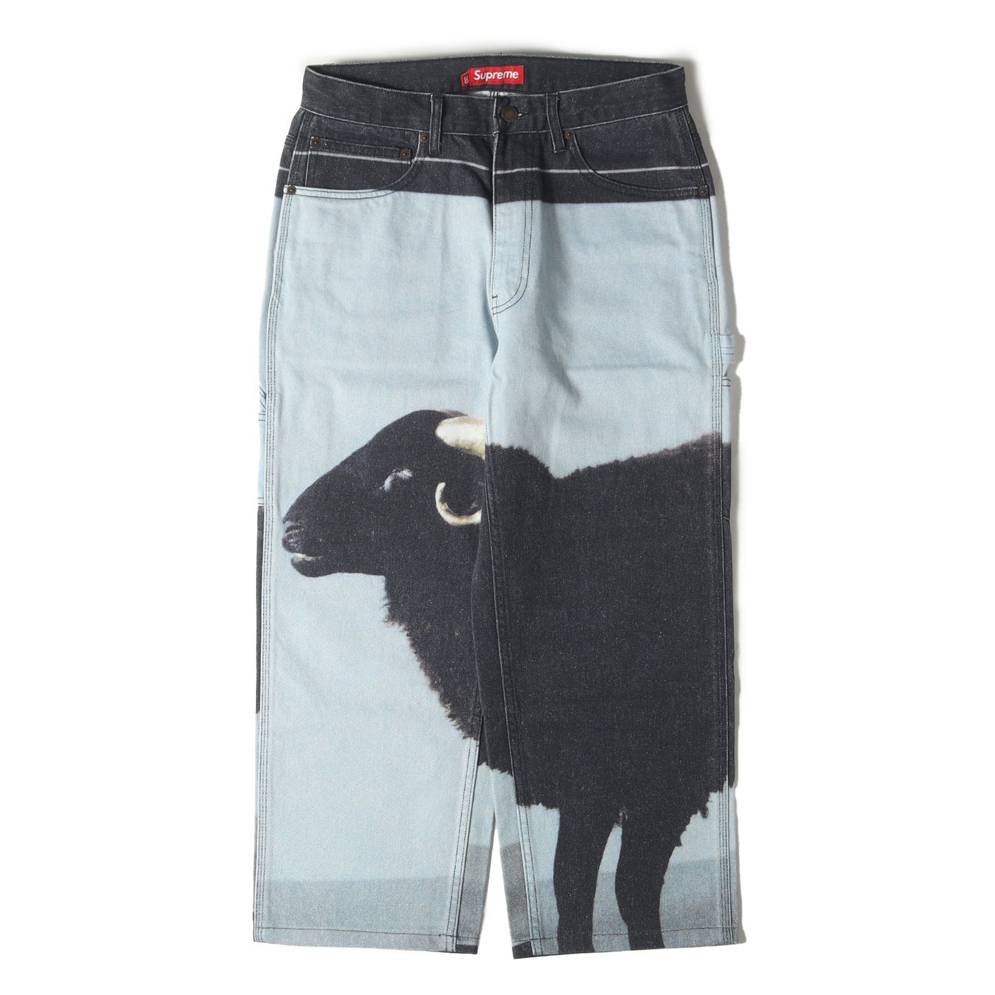 25SS ×Damien Hirst ブラックシープ ペインター デニムパンツ(Painter Jean)