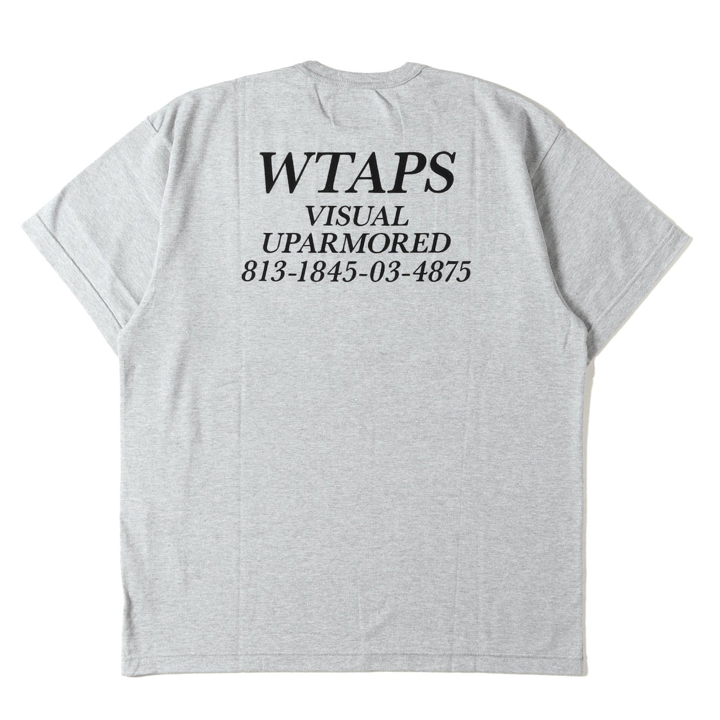 25AW フロッキープリント バックロゴ Tシャツ(ACADEMY / SS / CTPL)
