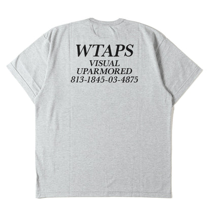 25AW フロッキープリント バックロゴ Tシャツ(ACADEMY / SS / CTPL)