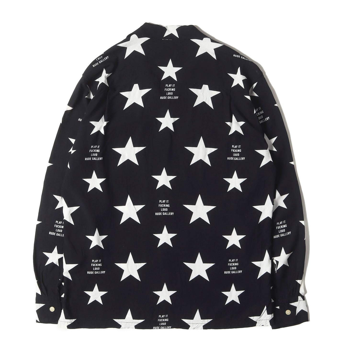 22SS スター柄 レーヨン オープンカラーシャツ(STARMAN OPEN COLLAR SHIRT)