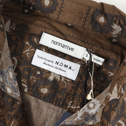 22SA ×NOMA t.d. バンダナ柄 トラッカーシャツ(TRUCKER L/S SHIRT COTTON BROAD)