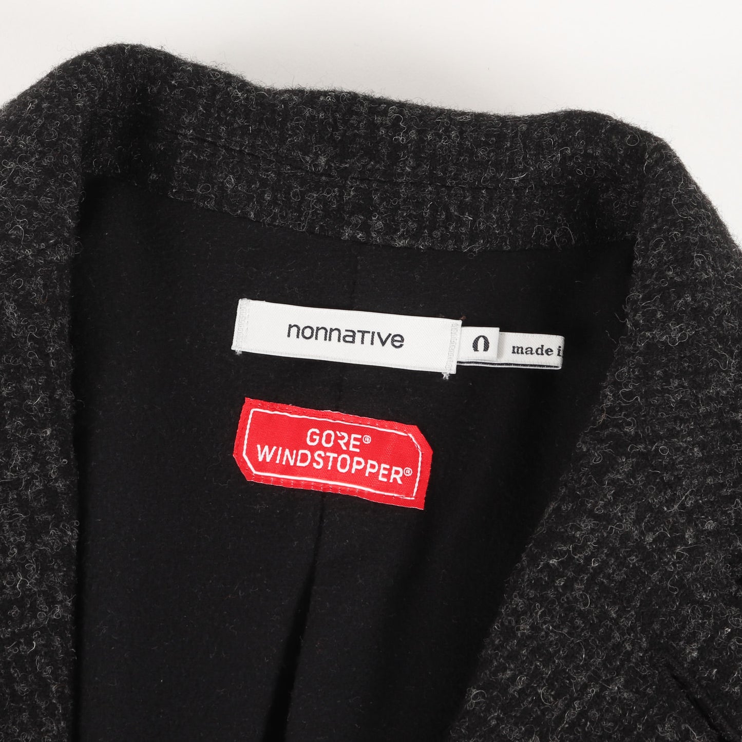 WINDSTOPPER グレンチェック ウール チェスターコート(OFFICER COAT WOOL GLEN PLAID)